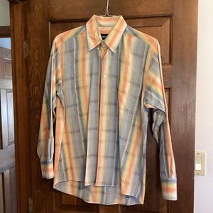 Men's Moiss Size L / Large Long Sleeve Button Down Shirt Top